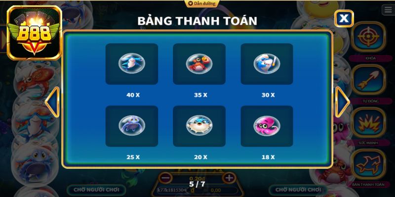 Tổng hợp về những loài sinh vật biển có trong Xạ Thủ Bong Bóng