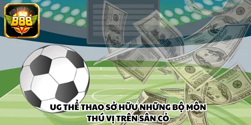 UG Thể thao sở hữu những bộ môn thú vị trên sân cỏ